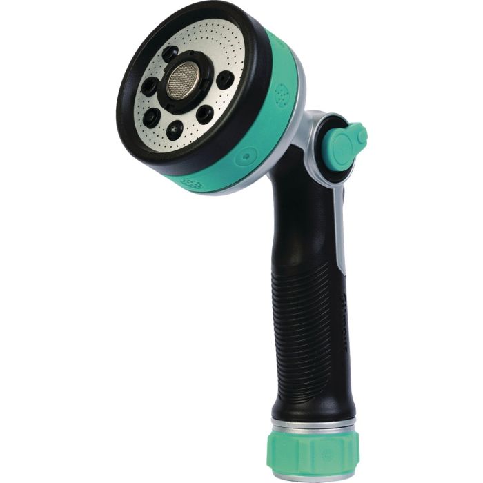 Gilmour Swivel Connect Metal 8-Pattern Thumb Control Nozzle
