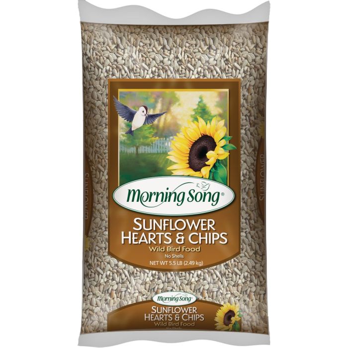 Morning Song 5.5 Lb. Sunflower Hearts & Chips Wild Bird Seed