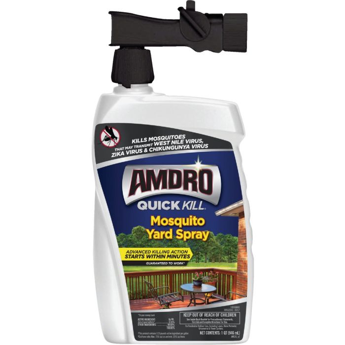 Amdro Quick Kill 32 Oz. Ready To Spray Hose End Mosquito Killer Yard Spray