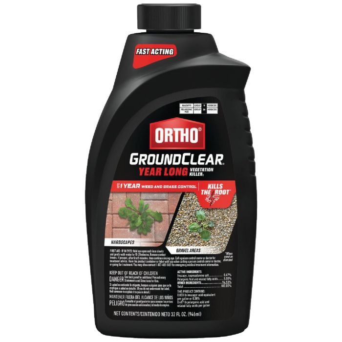 Ortho GroundClear 1 Qt. Fast Acting Year Long Vegetation Killer