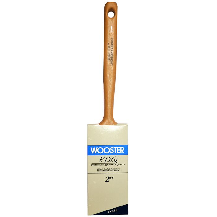 2" Wooster J4024 Lindbeck PDQ Professional Angle Sash Paint Brush