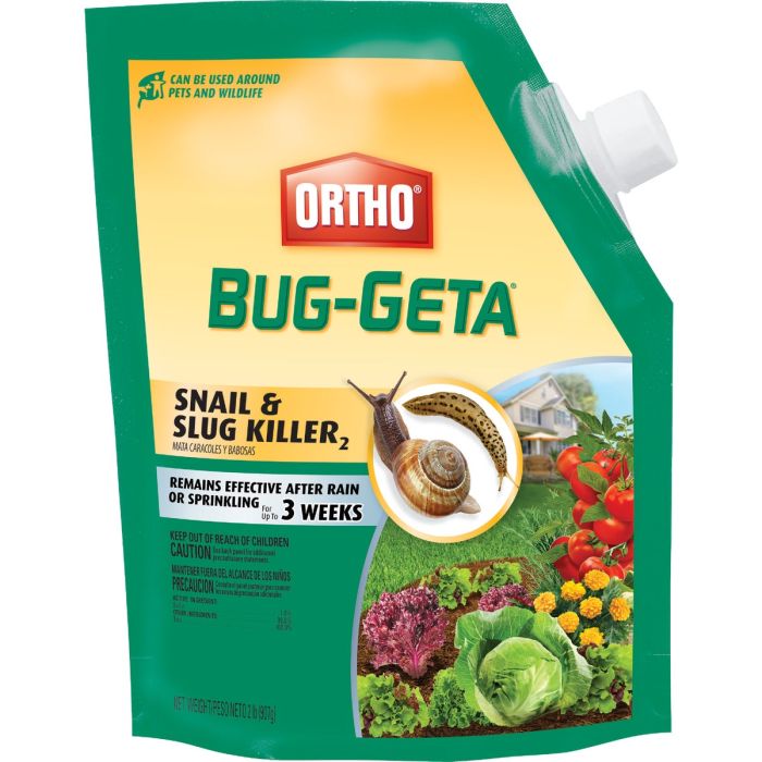 Ortho Bug-Geta 2 Lb. Ready To Use Pellets Slug & Snail Killer