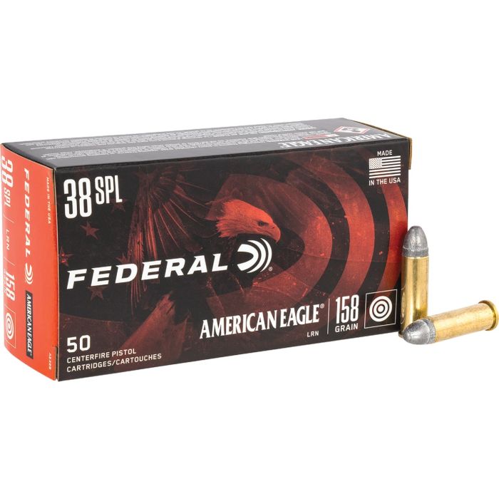 Federal .38 Special 158 Grain LRN Centerfire Ammunition Cartridges