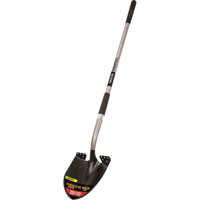 Rnd Pt Steel Hdl Shovel