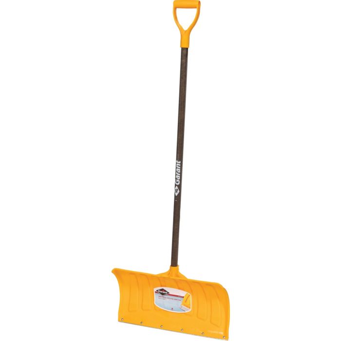 Garant 21 In. Poly Blade Snow Pusher with Steel Wear Strip
