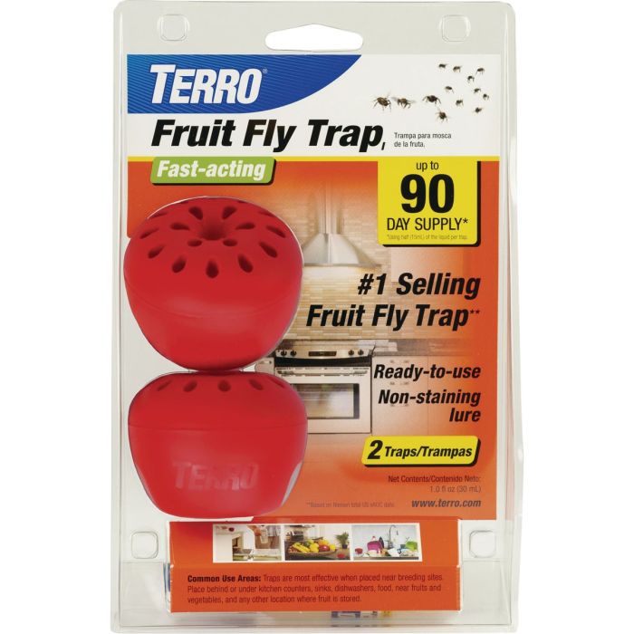 Terro Disposable Indoor/Outdoor Fly Trap (2-Pack)