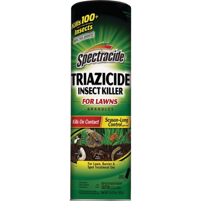 Spectracide Triazicide 1 Lb. Ready To Use Granules Insect Killer For Lawns