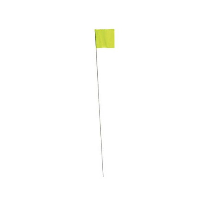 Glow Lime Stake Flags