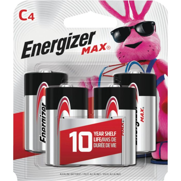 Ever 4pk C  Alkaline Battery