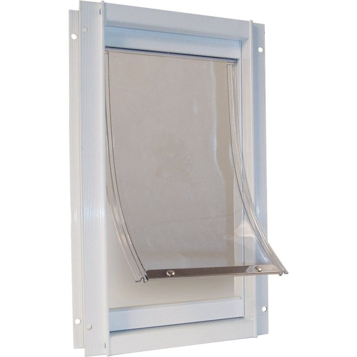 Ideal Pet 5 In. x 7 In. Small Plastic White Pet Door