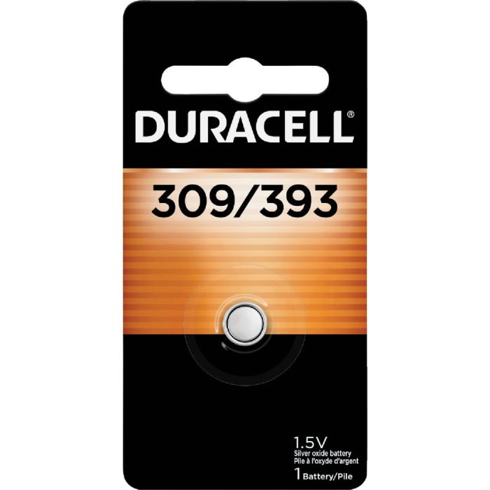 Duracell 309/393 Silver Oxide Button Cell Battery