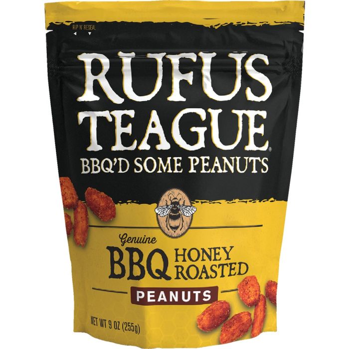 Rufus Teague 9 Oz. BBQ Honey Roasted Peanuts