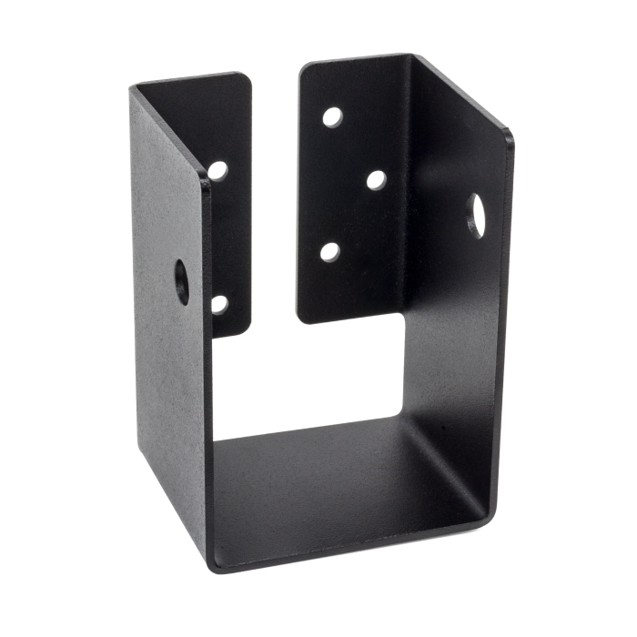 Image of Simpson Strong-Tie Outdoor Accents® ZMAX®, Black Heavy Joist Hanger for 4x6