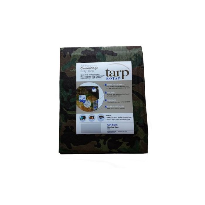 Tarp 8' X 10' Camo