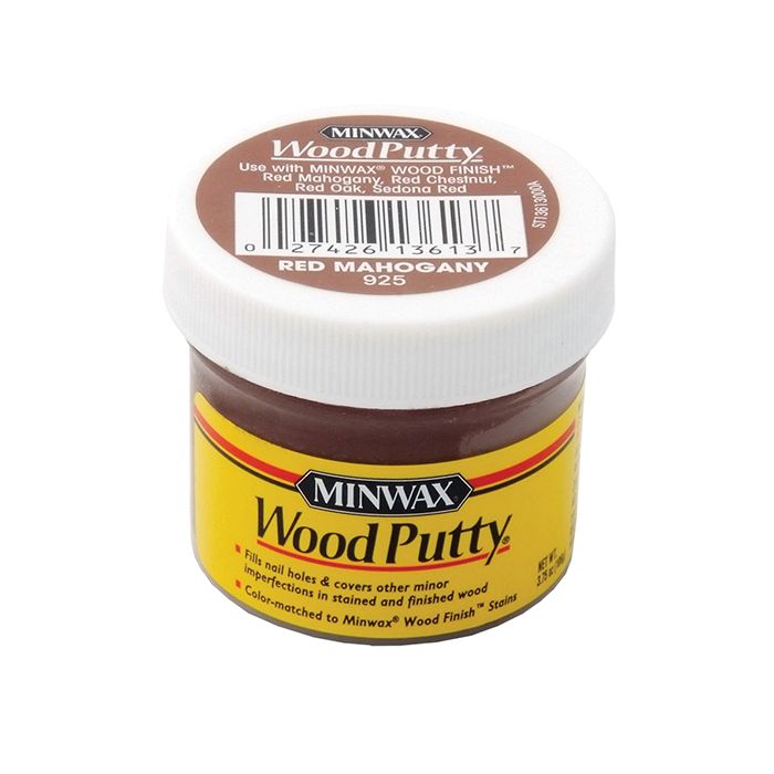 3.8 Oz Minwax 925 Red Mahogany Wood Putty Oil-Based Non-Hardening