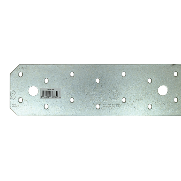 Image of MSTC 65-3/4 in. 14-Gauge Galvanized Medium Strap